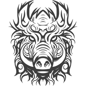 Dark Gray Lion